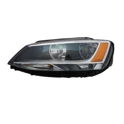 VOLKSWAGEN JETTA (TYPE_6) 2015 HEAD LAMP LH HALOGEN HQ