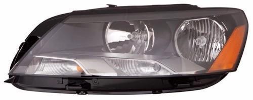 VOLKSWAGEN PASSAT 2015 HEAD LAMP LH HALOGEN HQ