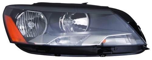 VOLKSWAGEN PASSAT 2014 HEAD LAMP RH HALOGEN HQ