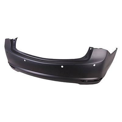 ACURA TLX 2015 BUMPER REAR PRIMED W/SENSOR ADVANCE PKG CAPA (Return Restriction)