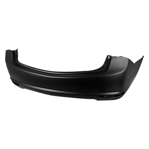 ACURA TLX 2015 BUMPER REAR PRIMED W/O SENSOR EXCEPT ADVANCE PKG CAPA (Return Restriction)