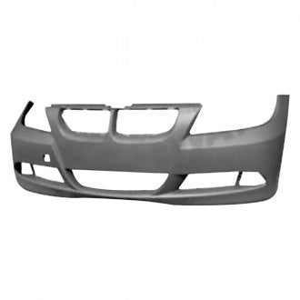 BMW 3 SERIES WAGON 2007 BUMPER FR W/PARK CONTROL PRIMED-GRAY BM1000178