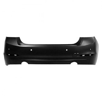 BMW 3 SERIES SEDAN (1999-) 2012 BUMPER RR PRIMED W/SENSOR W/O MOULDING (GAS) (F30 335I) BM1100258