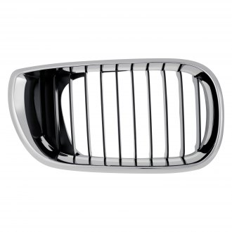 BMW 3_SERIES_SEDAN_(1999-) 2004 GRILLE RH CHROME/BLACK BM1200127