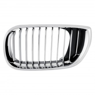 BMW 3_SERIES_SEDAN_(1999-) 2003 GRILLE CHROME/BLACK LH BM1200128