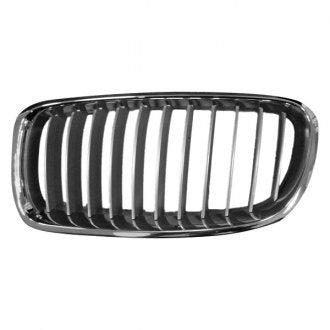 BMW 3_SERIES_WAGON 2017 GRILLE LH CHROME/SILVER BM1200240