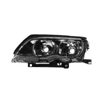 BMW 3 SERIES SEDAN (1999-) 2002 HEAD LAMP LH HALOGEN BLACK HQ BM2502122