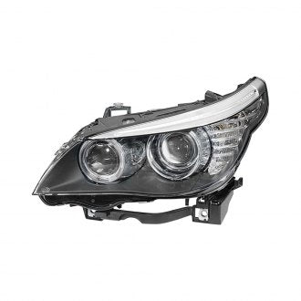 BMW 5 SERIES 2008 HEAD LAMP LH HALOGEN HQReturn Restriction BM2502142