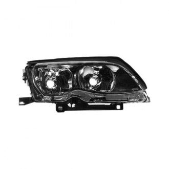 BMW 3 SERIES WAGON 2002 HEAD LAMP RH HALOGEN BLACK HQ BM2503122