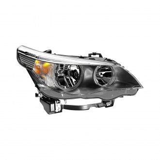 BMW 5 SERIES 2007 HEAD LAMP RH HALOGEN HQReturn Restriction BM2503133