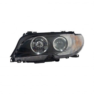 BMW 3 SERIES COUPE 2007 HEAD LAMP LH HALOGEN WHITE TURN SIGNAL HQReturn Restriction BM2518112