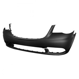 CHRYSLER TOWN_AND_COUNTRY 2012 BUMPER FR PRIMED W/O WASHER LAMP HOLE