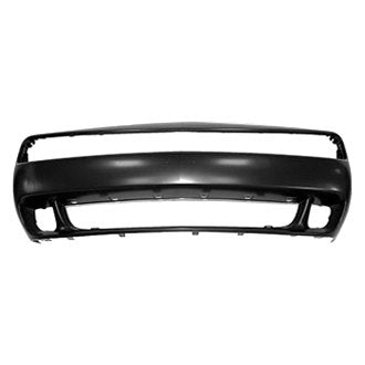 DODGE CHALLENGER 2021 BUMPER FR PRIMED W/O FOG(TAKES CENTER GRILLE AND LH/RH GRILL INSERTS)