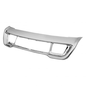 JEEP GRAND_CHEROKEE 2014 GRILLE LOWER FRAME FR ALL CHROME OVERLAND/LTD/LAREDO CODE MFD OR MFE CH1037107