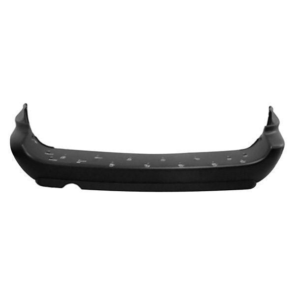 DODGE CARAVAN 2007 BUMPER REAR PRIMED-BLACK