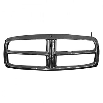 DODGE PICKUP_DODGE_RAM1500 2004 GRILLE FRAME CHROME CH1200260