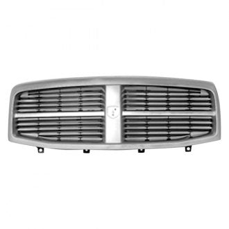 DODGE DURANGO 2004 GRILLE CHROME/BLACK CH1200274