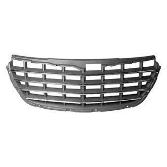 CHRYSLER PACIFICA 2004 GRILLE GRAY W/CHROME TRIM LTD/TOURING MODEL CH1200277