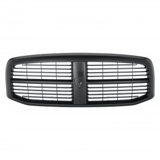 DODGE PICKUP_DODGE_RAM_MEGA_CAB 2006 GRILLE MATTE-BLACK CH1200280