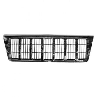 JEEP GRAND_CHEROKEE 2004 GRILLE CHROME/BLACK LTD CH1200298