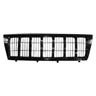 JEEP GRAND_CHEROKEE 2004 GRILLE BLACK SURROUND/INSERT LAREDO/SPORT MODELS CH1200301