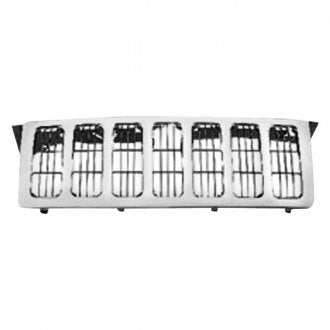 JEEP COMMANDER 2006 GRILLE MATT-BLACK W/CHROME MLDG CH1200303