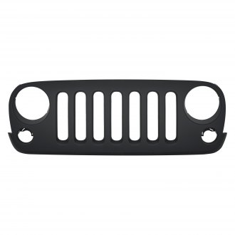 JEEP WRANGLER 2007 GRILLE BLACK CH1200313