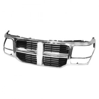 DODGE NITRO 2010 GRILLE BLACK W/CHROME FRAME CH1200320