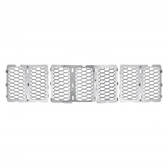 JEEP GRAND_CHEROKEE 2014 GRILLE ALL- CHROME HONEYCOMB STYLE SUMMIT CH1200366