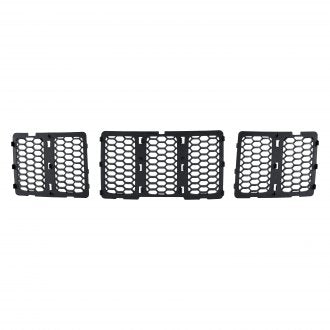 JEEP GRAND_CHEROKEE 2014 GRILLE MATTE-BLACK HONEYCOMB STYLE CH1200377