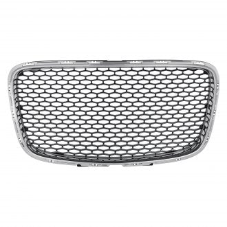 CHRYSLER 300 2021 GRILLE FR DARK GRAY MESH W/CHROME FRAME 300C MODEL CH1200394