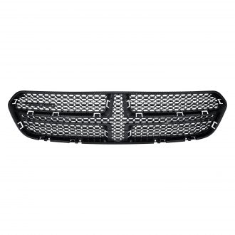 DODGE DURANGO 2014 GRILLE INSERT MATTE-BLACK MESH STX/STX PLUS/LTD CH1202104