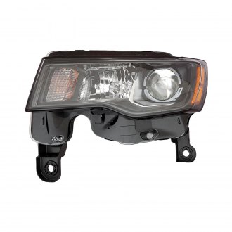 JEEP GRAND_CHEROKEE 2021 HEAD LAMP LH HALOGEN W/BLACK BEZEL