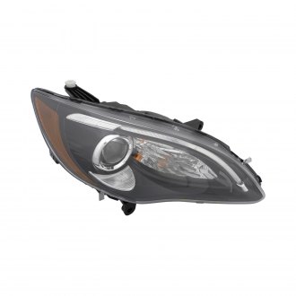 CHRYSLER 200_CONVERTIBLE 2011 HEAD LAMP RH HALOGEN BLACK BEZEL S MODEL HQ