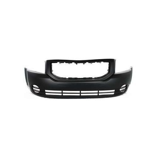 DODGE CALIBER 2012 BUMPER FRONT PRIMED W/FOG LAMP HOLE EXCLUDE SRT