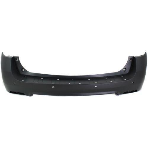 CHEVROLET EQUINOX 2010 BUMPER REAR PRIMED W/O SENSOR