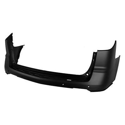 CHEVROLET TRAVERSE 2017 BUMPER REAR UPPER PRIMED WITH SENSOR HOLE CAPAReturn