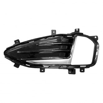 FORD EDGE 2019 FOG LAMP BEZEL LH PTD BLACK W/SATIN ALUMINIUM MOULDING SPORT MODEL FO1038188