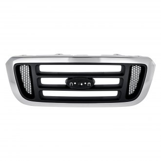 FORD RANGER_PICKUP_2WD 2004 GRILLE CHROME GRAY 2WD FO1200455