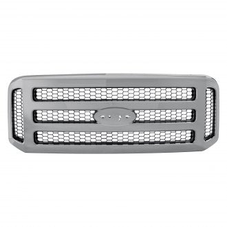 FORD PICKUP_F550_SUPERDUTY 2005 GRILLE ALL CHROME XLT/LARIAT/AMARILLO MODEL FO1200456