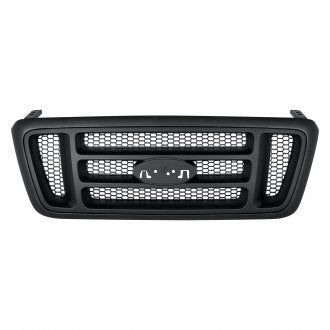 FORD PICKUP_FORD_LIGHTDUTY 2005 GRILLE DARK GRAY W/FRAME/H-BAR TYPE W/BLACK PTD HONEYCOMB XL MODEL FO1200465