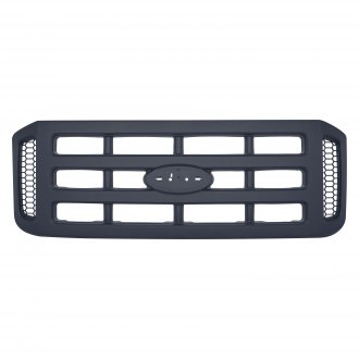 FORD PICKUP_FORD_SUPERDUTY 2007 GRILLE BLACK W/O CHROME PKG XL MODEL FO1200482