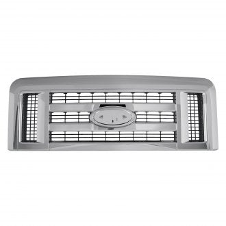 FORD VAN_E450_SUPER_DUTY 2021 GRILLE GREY W/CHROME MOLDING