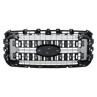 FORD PICKUP_F550_SUPERDUTY 2011 GRILLE UPPER MATTE-DK GRAY (INNER GRILLE) FO1207114