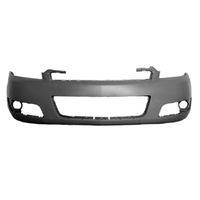 CHEVROLET IMPALA 2006 BUMPER FRONT PRIMED W/FOG LAMP HOLE CAPA