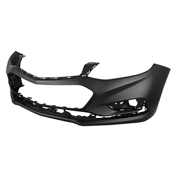 CHEVROLET CRUZE HATCHBACK 2018 BUMPER FRONT PRIMED W/O SENSOR EXCLUDE RS SPORT