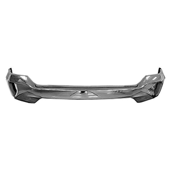 PICKUP SILVERADO 1500 2016 BUMPER FACE BAR FRONT STEEL CHROME W/FOG LAMPS