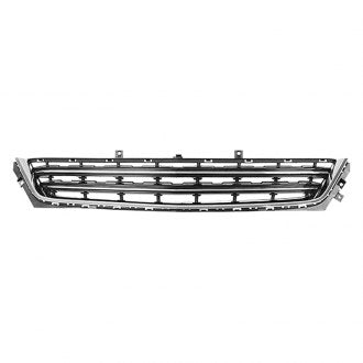 CHEVROLET IMPALA 2019 GRILLE LOWER MATTE BLACK W/CHROME MOLDING LTZ MODEL GM1036159