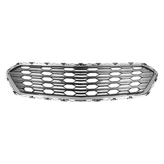 CHEVROLET CRUZE_HATCHBACK 2018 GRILLE FR CENTER BLACK W/CHROME MOULDING W/O RS-PKG LS/LT/L MODELS GM1036174