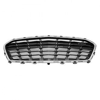 CHEVROLET CRUZE_SEDAN 2016 GRILLE PTD BLACK W/CHROME SURROUND RS MODEL GM1036184